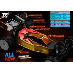 BODY FOR 1/10 2WD OFF-ROAD BUGGY - GAMMA 2D