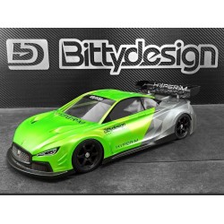 Bittydesign HYPER-M 1/10 M-Chassis Clear Body 210-225mm wheelbase