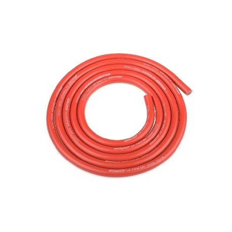 Super Flexible High Current Silicon Wire 12 AWG 100cm - Red