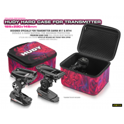 HUDY HARD CASE - 185x220x145MM - TRANSMITTER SANWA MT4, MT44 & M17& MT-5