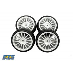 Ride Slick Tires (belted) on 16-Spoke Wheel, Preglued (4) FWD