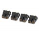 	Team Corally - TC PRO Connector 3.5mm - Gold Plated Connectors - Reverse polarity protection - Male - 4 pcs