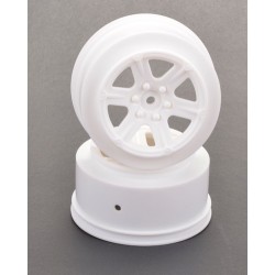 Short Course Wheel - White +3 offset pr