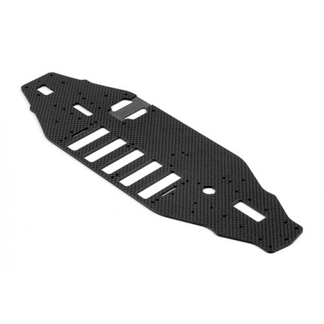 T2'008 Chassis 2.5mm Graphite 5-Cell Rubber-Spec