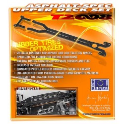 T2'008 Asphalt-Spec Upper Deck Graphite + Rear Upper Deck Se