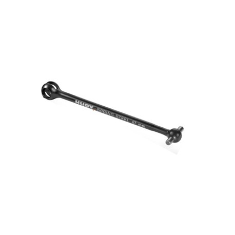 REAR DRIVE SHAFT 67MM WITH 2.5MM PIN - HUDY SPRING STEEL