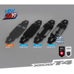 T4'19 ALU EXTRA FLEX CHASSIS 2.0MM - WORLDS EDITION